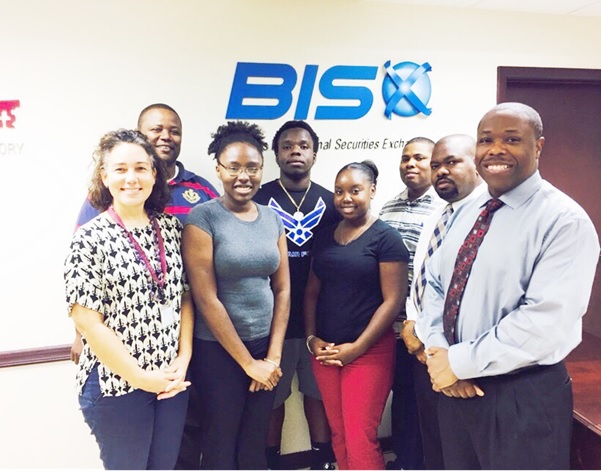 BISX Executives with COB School of Law Students