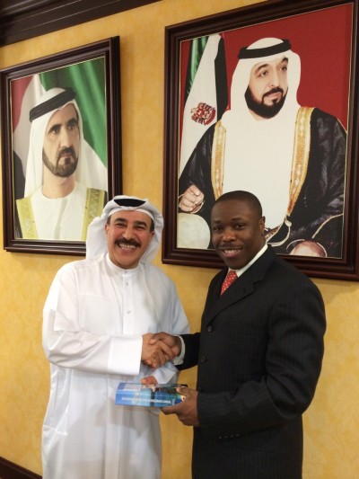 Keith Davies at Bourse Dubai